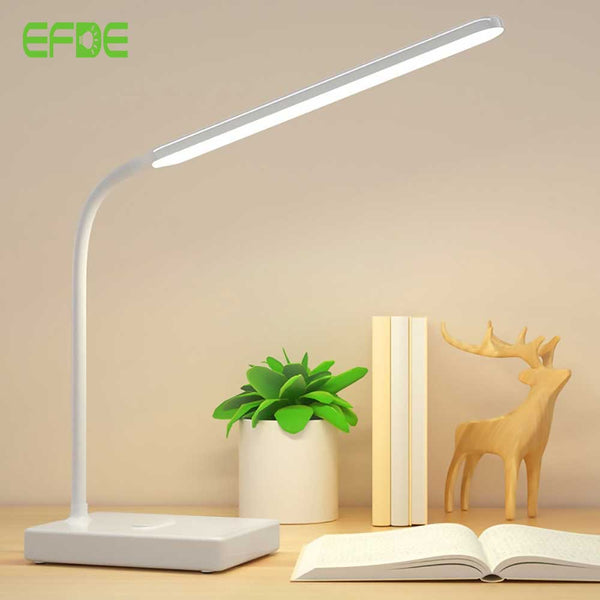 Desk Lamp Touch Table Lamps For Living Room Gooseneck Desktop Foldable Dimmable Eye Protection Study Lamp Led Light