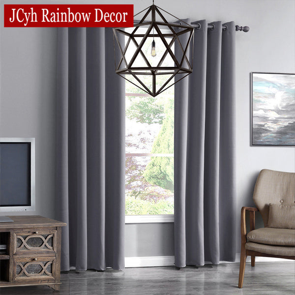 JRD Modern Blackout Curtains For Living Room Window Curtains For Bedroom Curtains Fabrics Ready Made Finished Drapes Blinds Tend