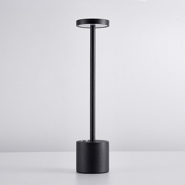 LED Aluminum Alloy Waterproof Rechargeable Desk Lamp Touch Dimming Metal Table Lamps For Bar Living Room Reading Camping Light