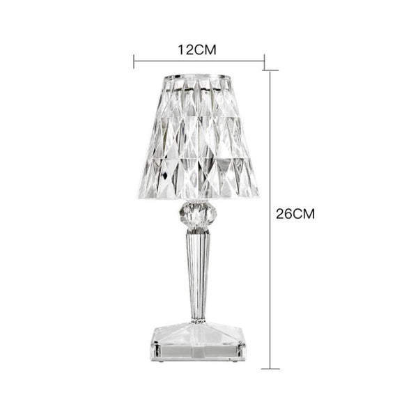 LED Diamond Night Light Table Lamps Touch Led Desk Lamp For Bedroom Bar Restaurant Decor LED Crystal Gift Night Lamp