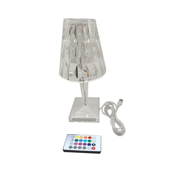 LED Diamond Night Light Table Lamps Touch Led Desk Lamp For Bedroom Bar Restaurant Decor LED Crystal Gift Night Lamp