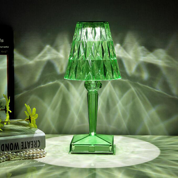 LED Diamond Night Light Table Lamps Touch Led Desk Lamp For Bedroom Bar Restaurant Decor LED Crystal Gift Night Lamp