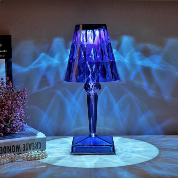 LED Diamond Night Light Table Lamps Touch Led Desk Lamp For Bedroom Bar Restaurant Decor LED Crystal Gift Night Lamp