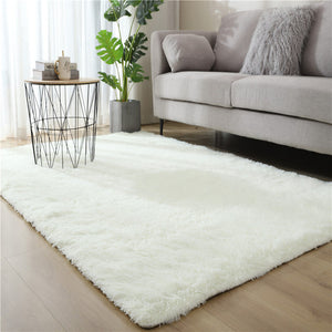 Large Rugs for Modern Living Room Long Hair Lounge Carpet In The Bedroom Furry Decoration Nordic Fluffy Floor Bedside Mats