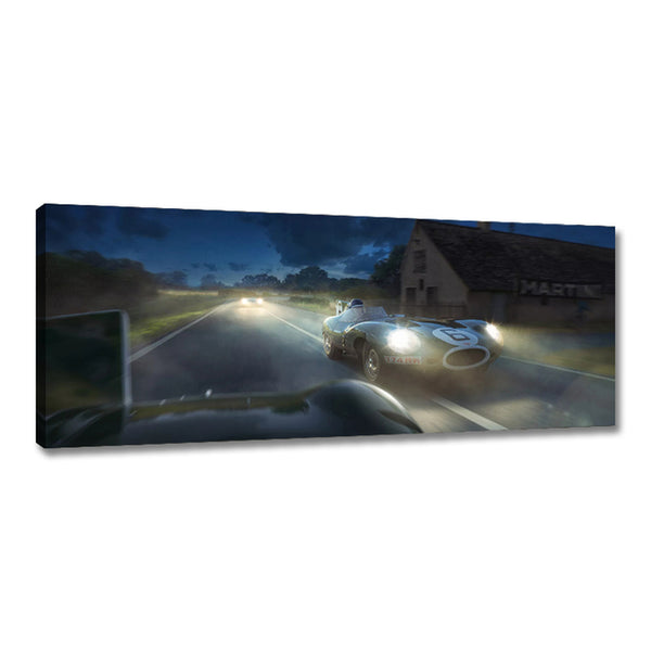 Race To The Death 24 Hours Of Le Mans Poster Painting Canvas Print Nordic Home Decor Wall Art Picture For Living Room Frameless